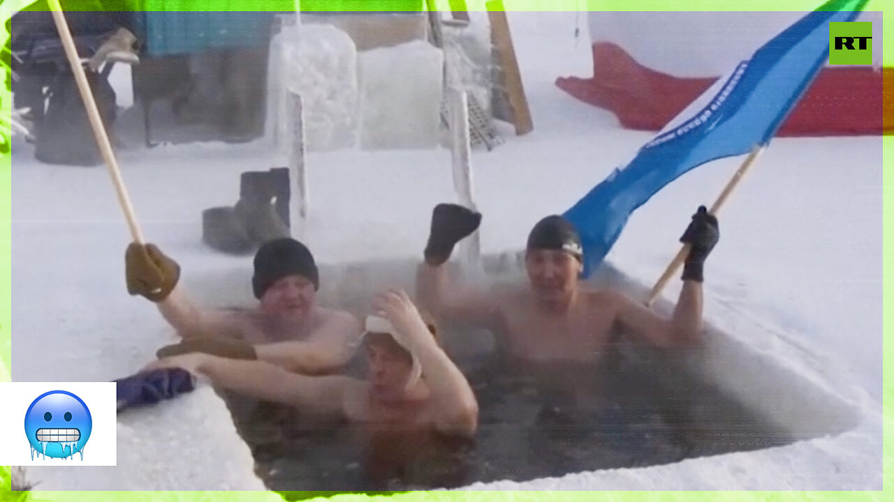 Coldest Russian region takes -47 degree plunge to celebrate Epiphany