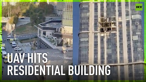 Ukrainian UAV hits residential building in Saratov, Russia