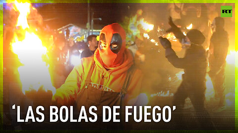'Las Bolas de Fuego' festival in Nejapa commemorates volcano eruption
