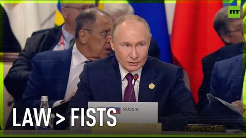 BRICS stands for improving international law, not the might of the fist – Putin