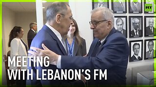 Lavrov meets with Lebanese foreign minister on sidelines of UNGA