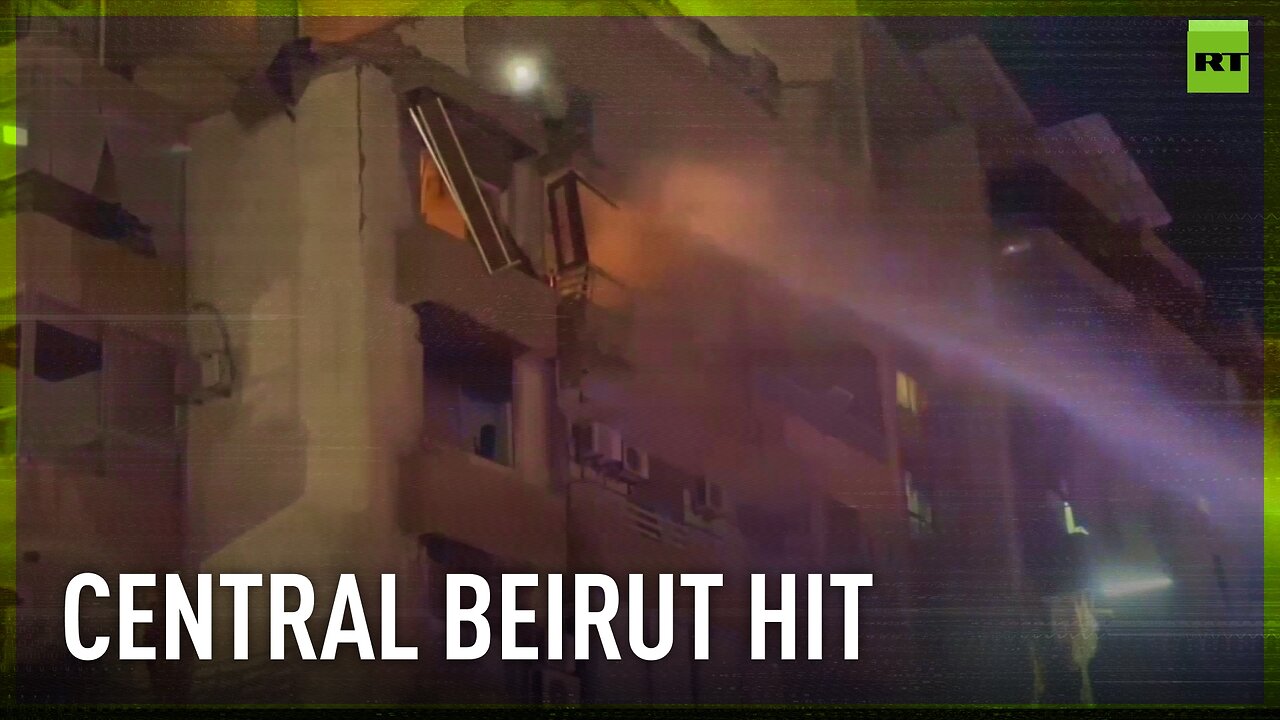 IDF strike hits central Beirut for the first time since 2006