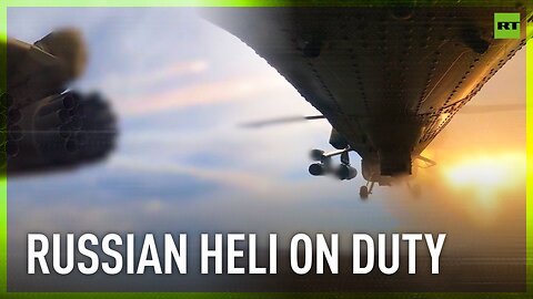 Russia’s Mi-28NM helicopter strikes Ukrainian military in the border area of the Kursk Region