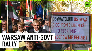 Hundreds of Poles march against ‘unimaginable’ energy prices