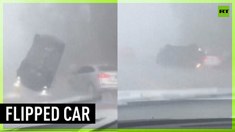 Car flies on South Carolina highway