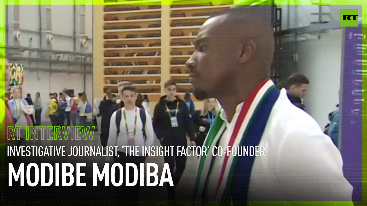 'I like how organized it is' – investigative journalist Modibe Modiba on World Youth Festival