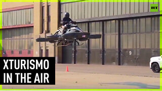 Flying bike finally invented