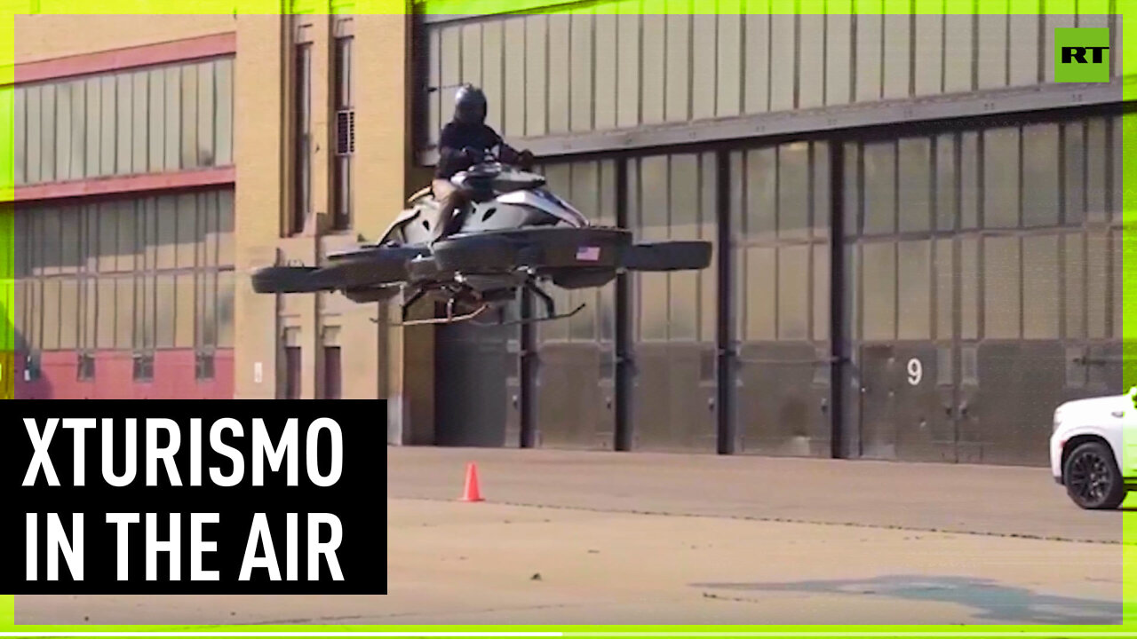 Flying bike finally invented
