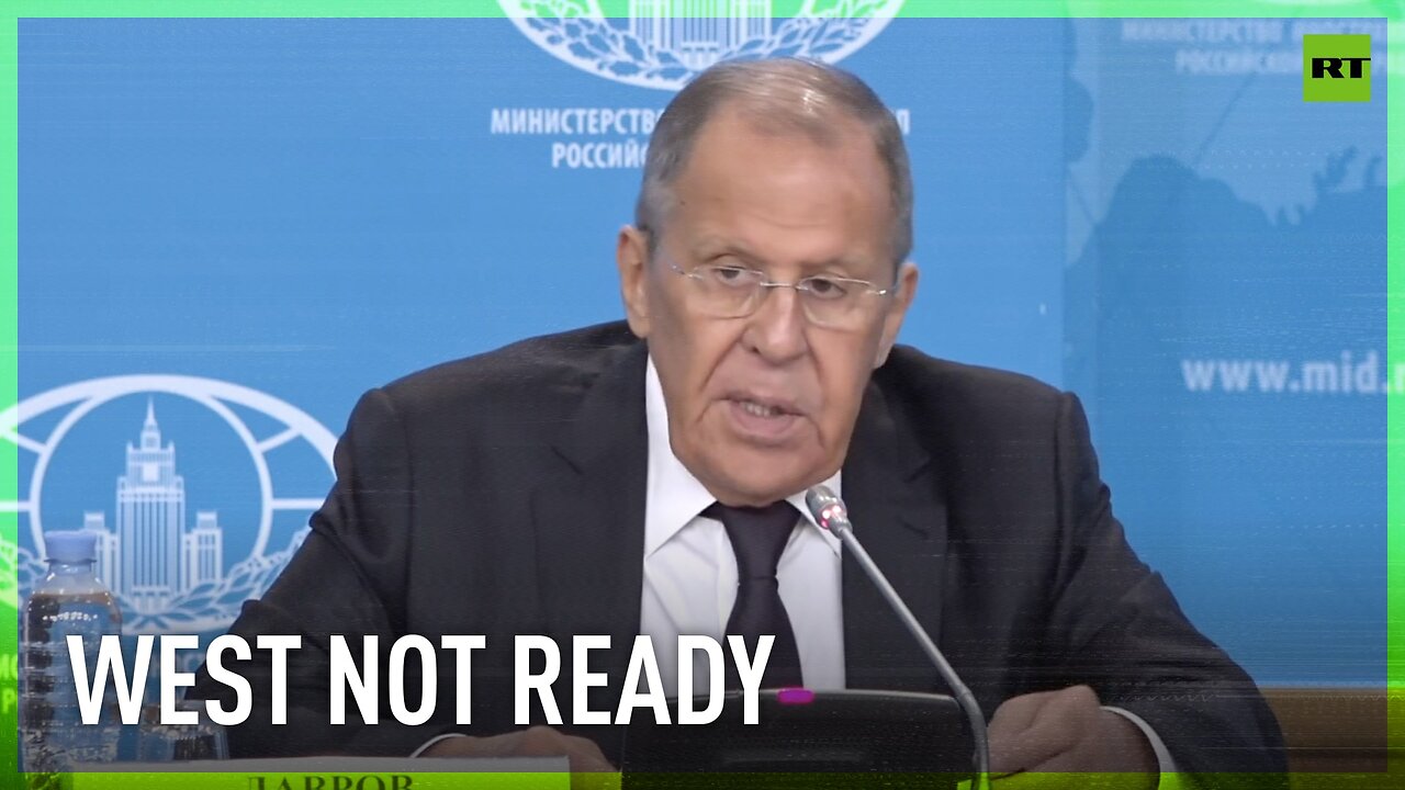 West not ready for full-scale cooperation - Lavrov