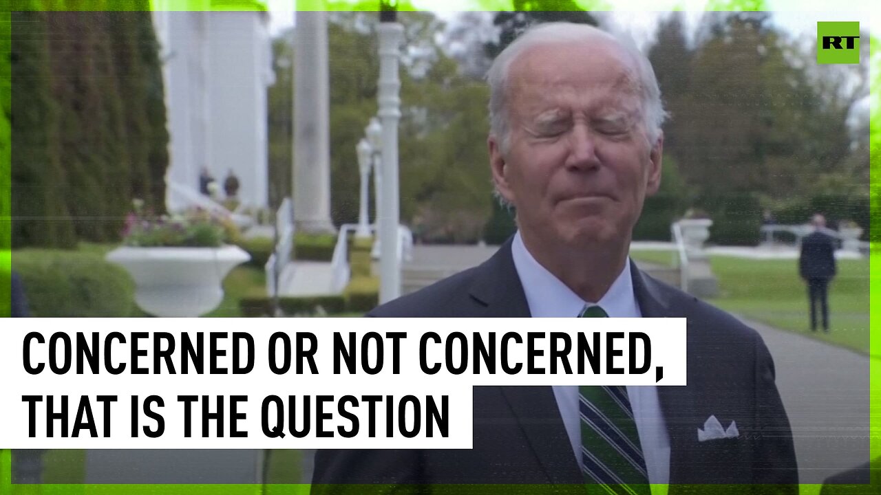 ‘I’m not concerned about the leak… I’m concerned that it happened’ – Biden