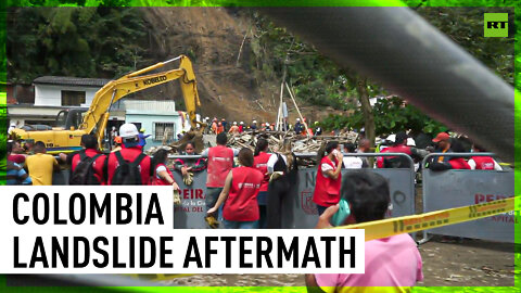 Rescue underway in Colombia after deadly landslide