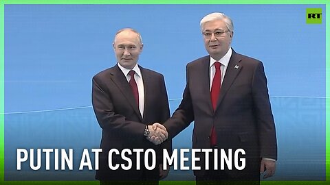 Putin arrives at CSTO meeting in Kazakhstan