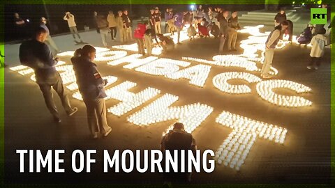 DPR and Zaporozhye light candles of Remembrance and Mourning