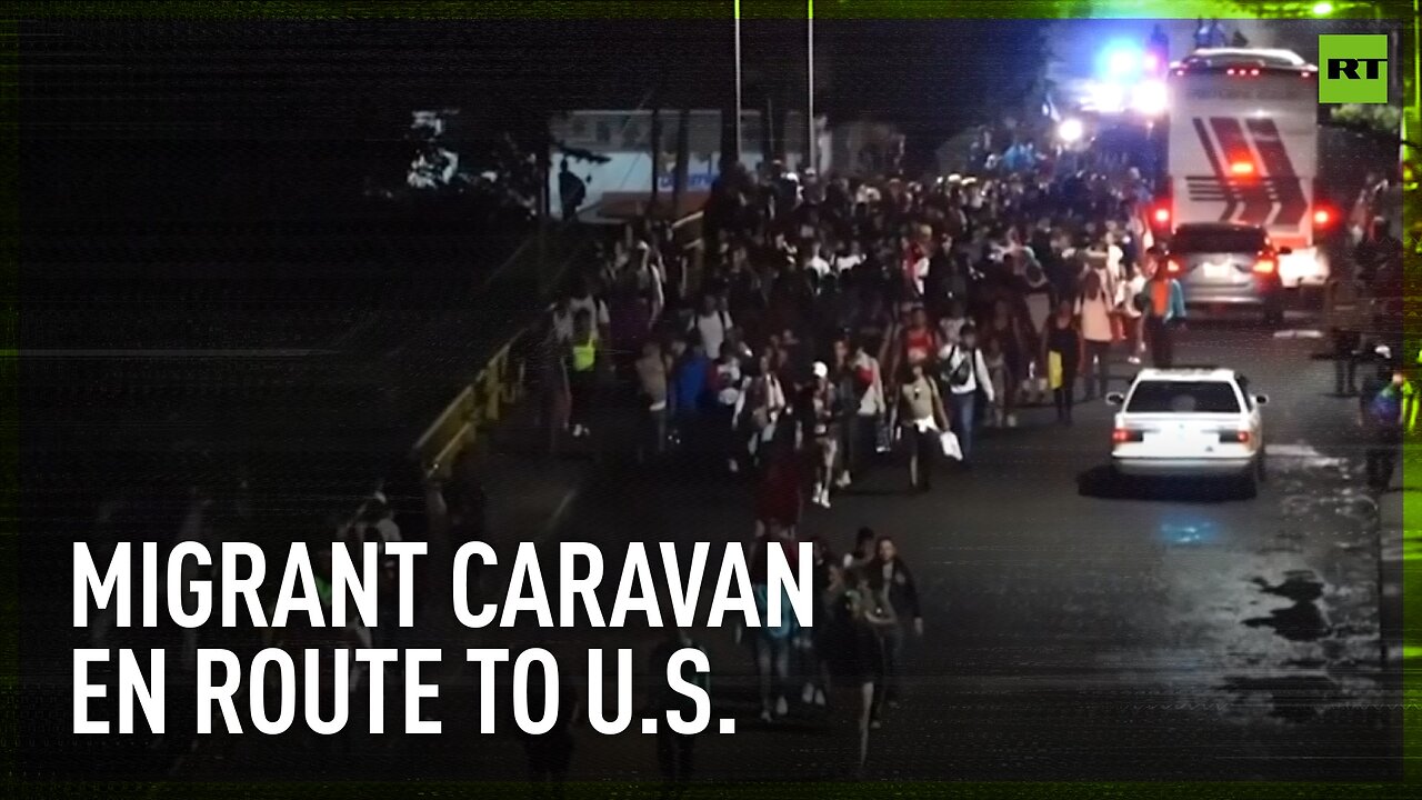 Hundreds of migrants depart for US from southern Mexico