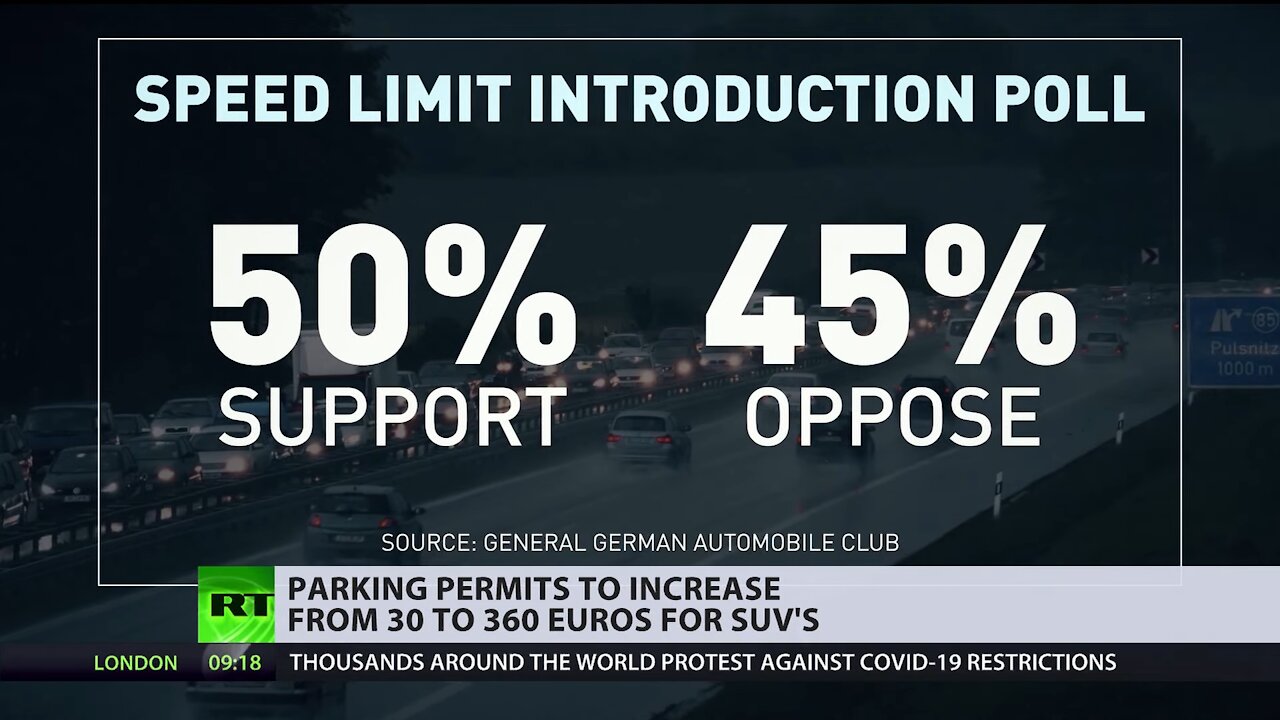 Speed limits incoming? | German parties divided over autobahns causing huge CO2 emissions