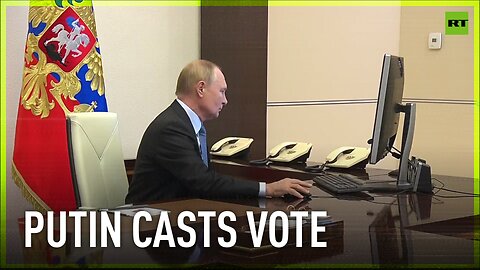 Putin votes online in Moscow city Duma election