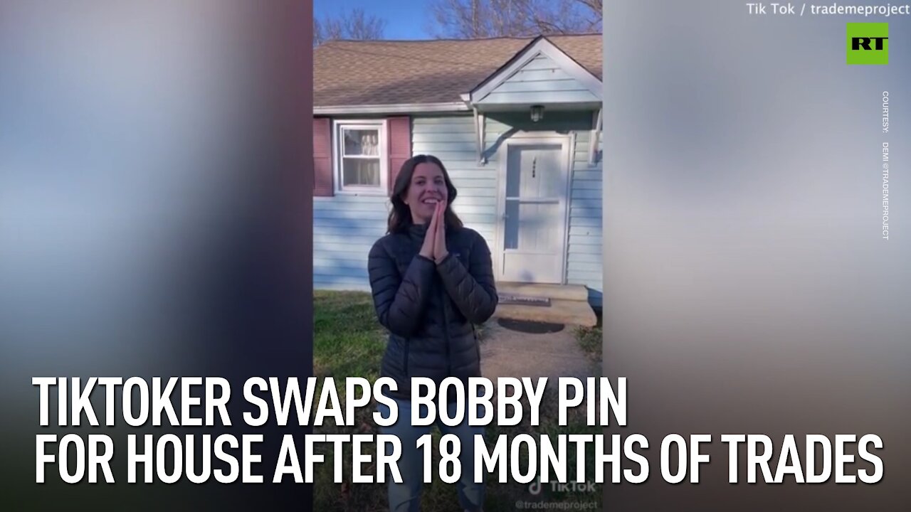 TikToker swaps bobby pin for house after 18 months of trades