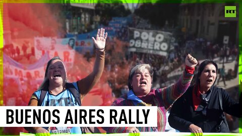 Argentines protest en masse over economy at Buenos Aires rally