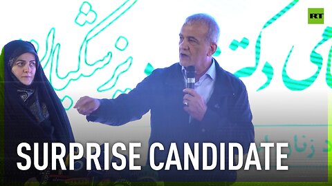 Iranian reformist candidate strives for rapprochement with the West
