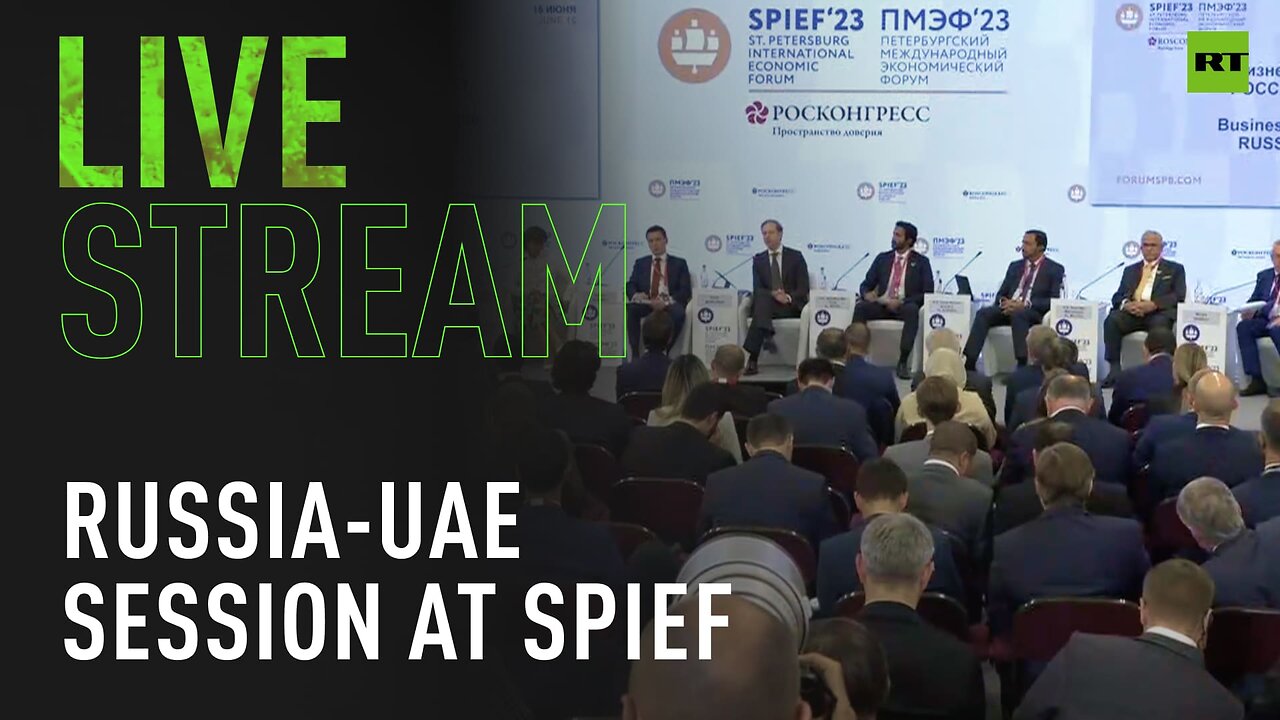 #SPIEF2023: Russia - UAE session