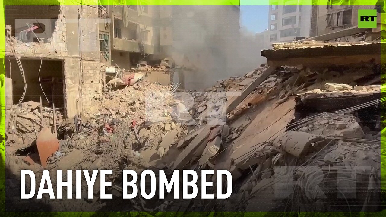 Dahiye in Ruins | RT EXCLUSIVE footage of the aftermath of Beirut bombing