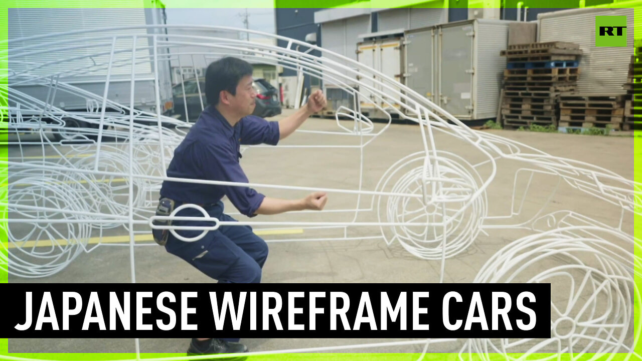 Japanese company catches on after creating wireframe cars