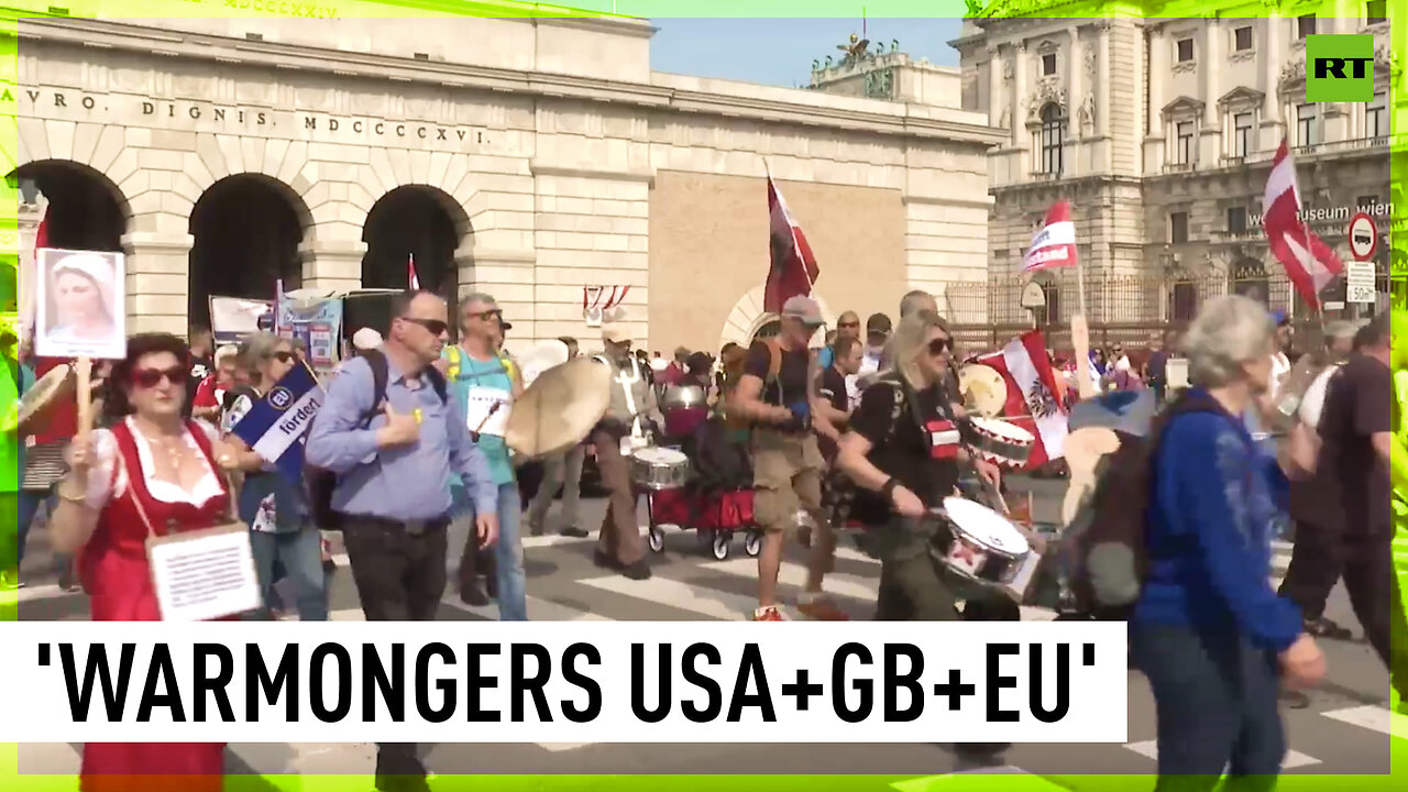 'We don't send our soldiers to Ukraine' | Austrian activists demand country remains neutral