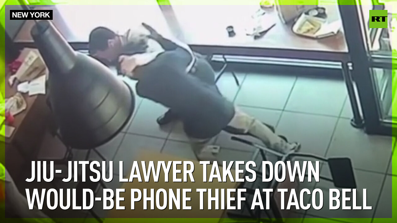 Jiu-jitsu lawyer takes down would-be phone thief at Taco Bell