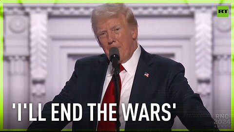 I will end every single international crisis that the current administration has created – Trump