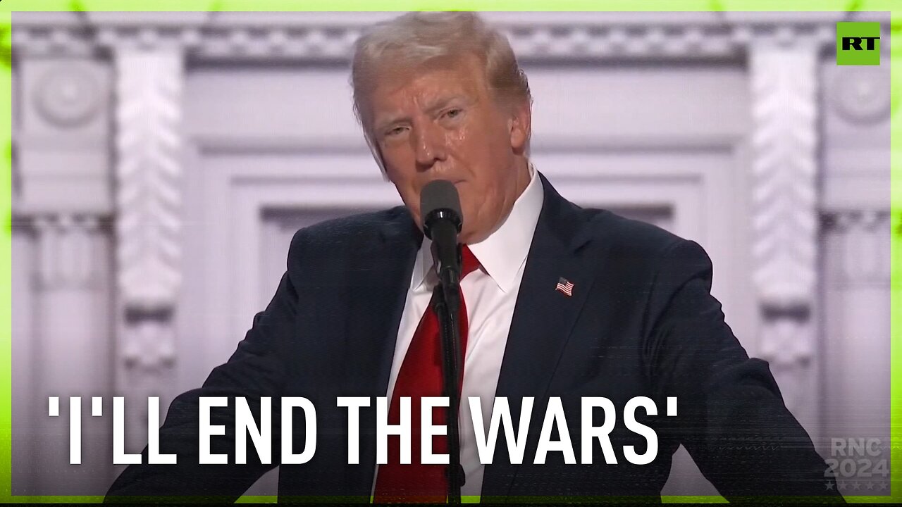 I will end every single international crisis that the current administration has created – Trump