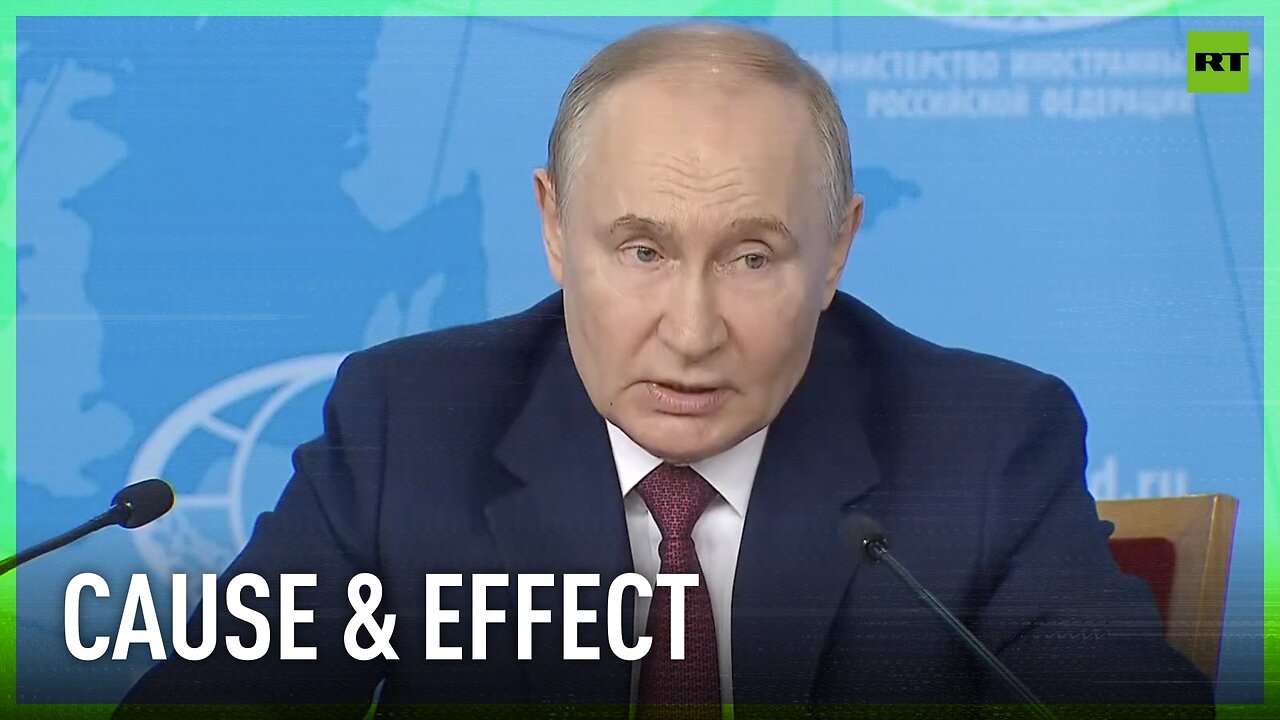 The reason for Ukraine conflict is reckless Western policies – Putin