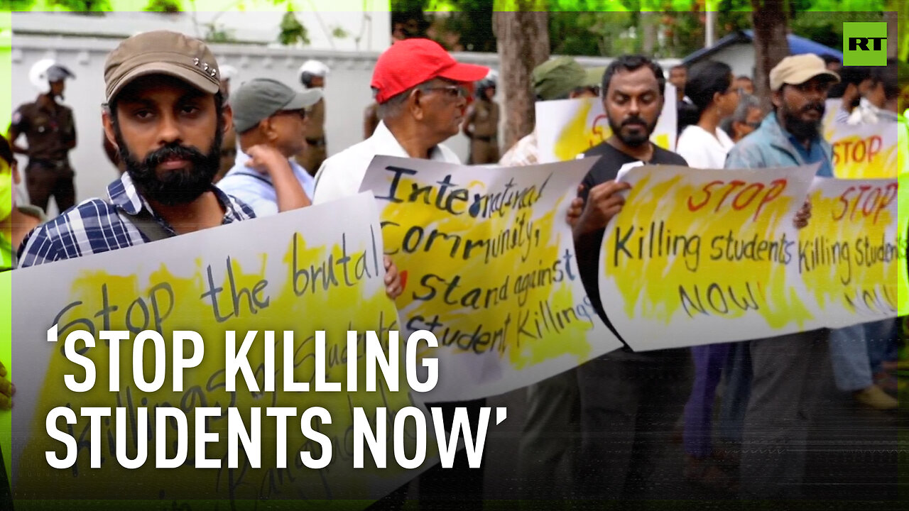 Dozens decry police brutality against Bangladeshi students