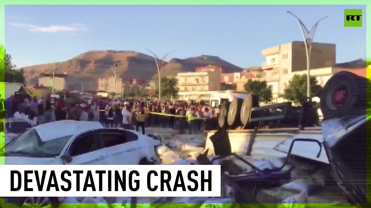 Dozens dead & injured in horrifying truck collision