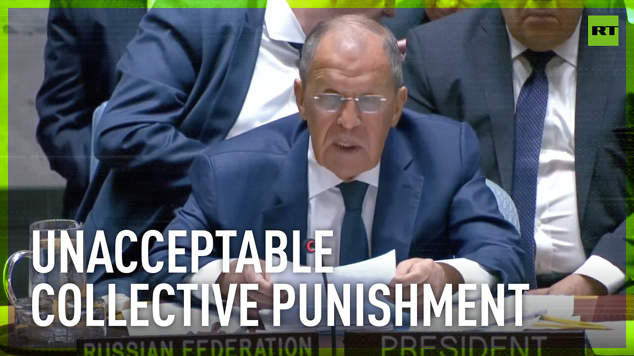 What is now happening in Gaza is unacceptable collective punishment of civilian population – Lavrov