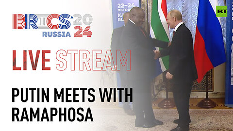 Putin meets with South African President Ramaphosa at BRICS Summit in Kazan