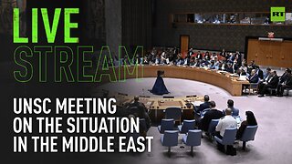 The UNSC holds a meeting on the situation in the Middle East