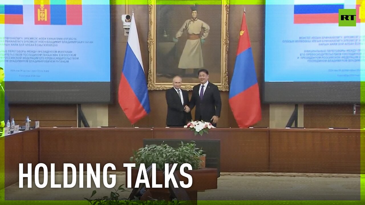 Russian, Mongolian presidents and ministers hold talks in Ulaanbaatar