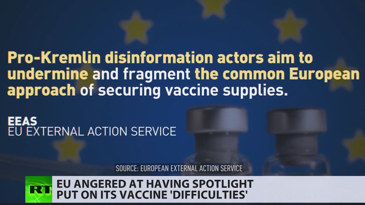 Guess who's to blame for EU's difficulties in its vaccine campaign (hint: starts with an 'R')