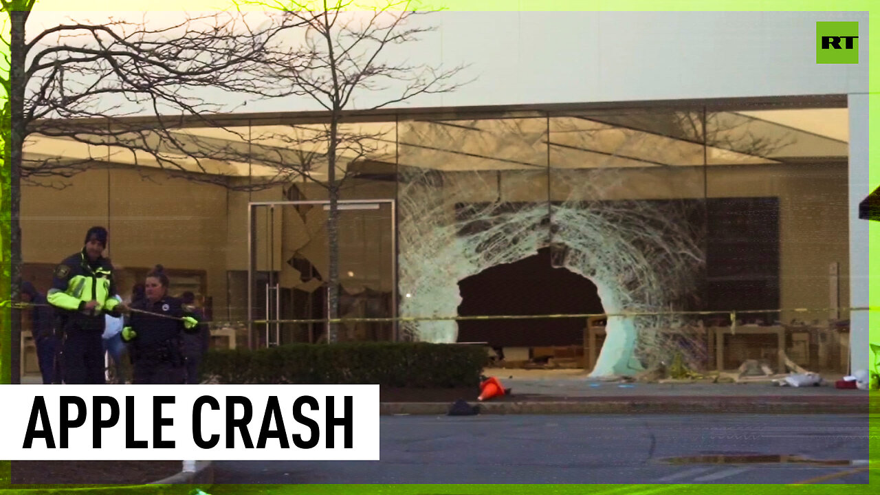 SUV ploughs into Apple store in Massachusetts