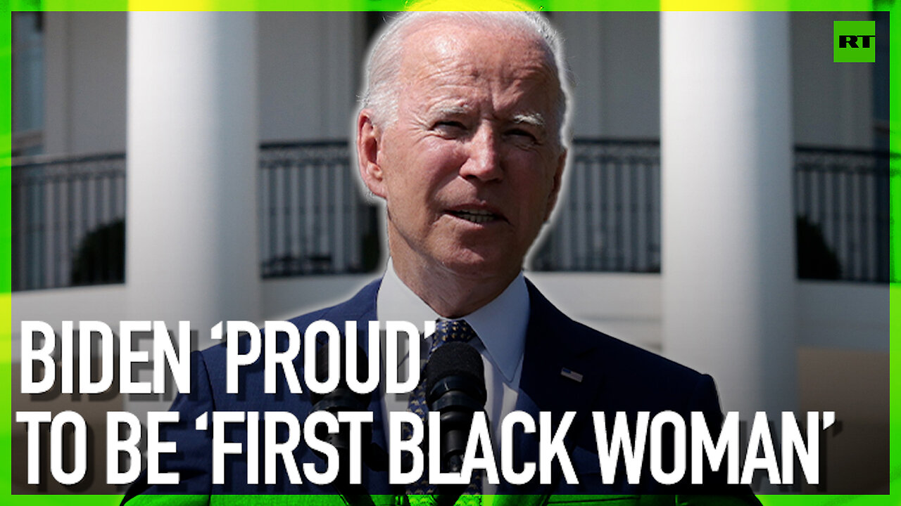 Biden ‘proud’ to be ‘first black woman’