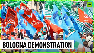 Protesters rally against Italian govt’s labor package
