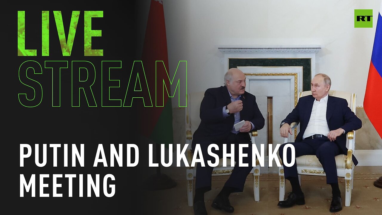 Putin and Lukashenko hold meeting in St. Petersburg [TAPE]