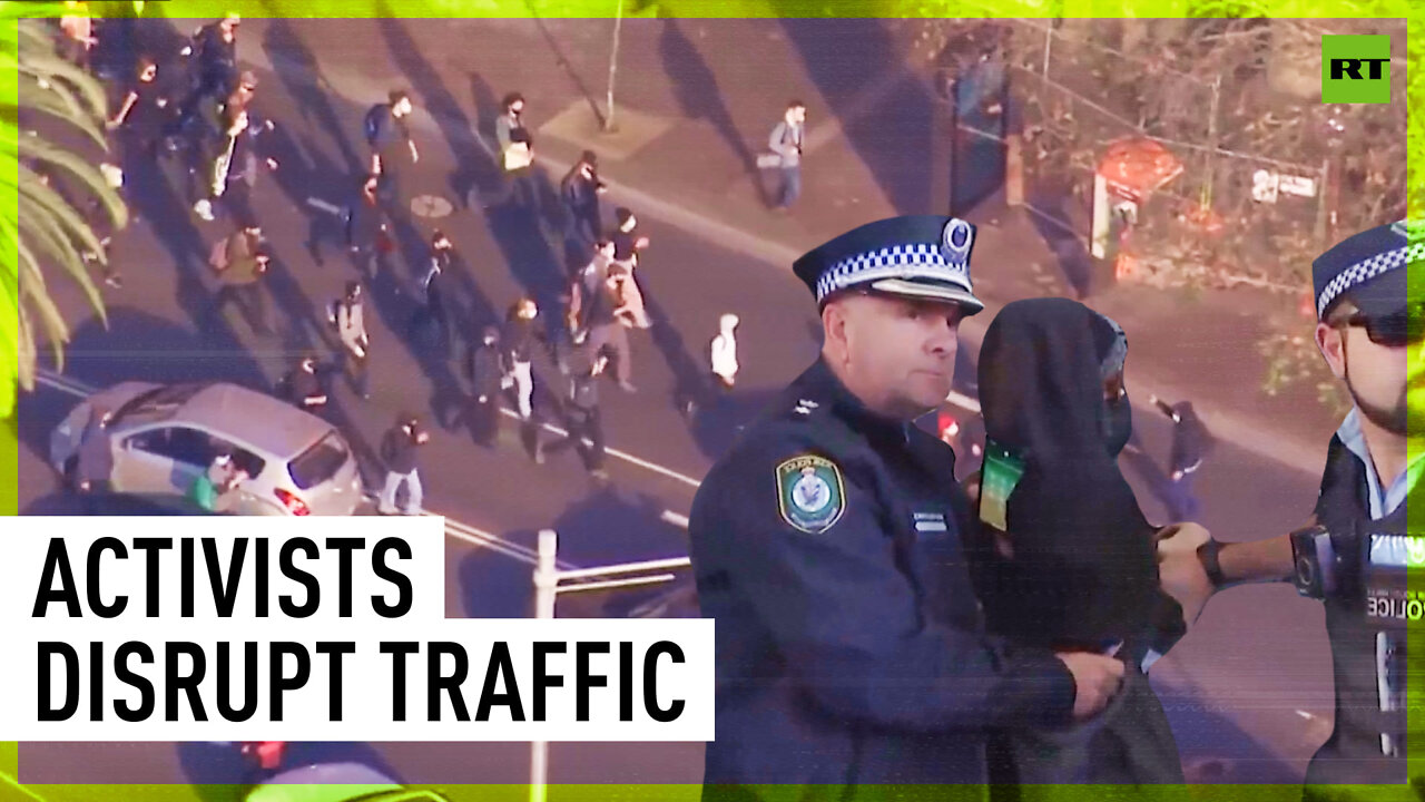 ‘Blockade Australia’ | Sydney morning traffic comes to a STANDSTILL