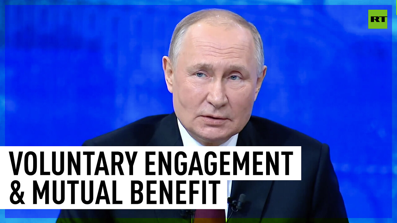 All integration plans premised on principles of voluntary engagement – Putin