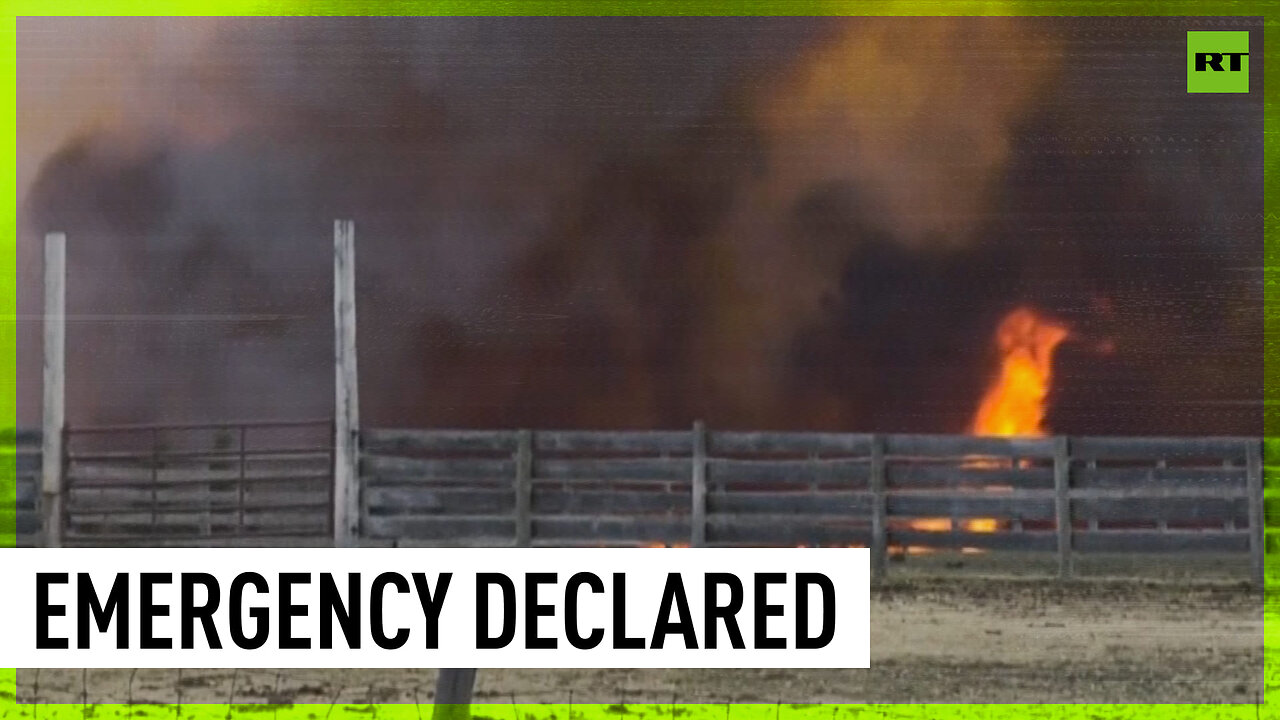 Wildfires engulf Canadian province