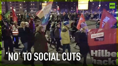 ‘Cuts? Not with us!’ | Dresden protesters decry €36 million reduction in social services