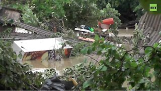 Crimea underwater | Dozens of houses destroyed after heavy rains and flooding