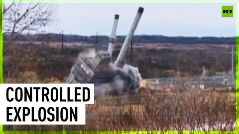 US energy company blows up coal-fired power plant