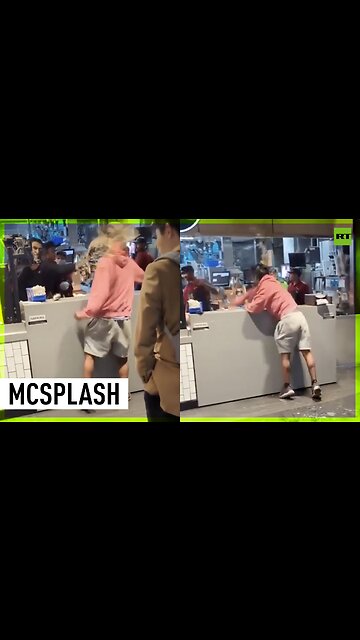 ‘Not lovin’ it’ | McDonald’s employee throws drink in rowdy customer’s face
