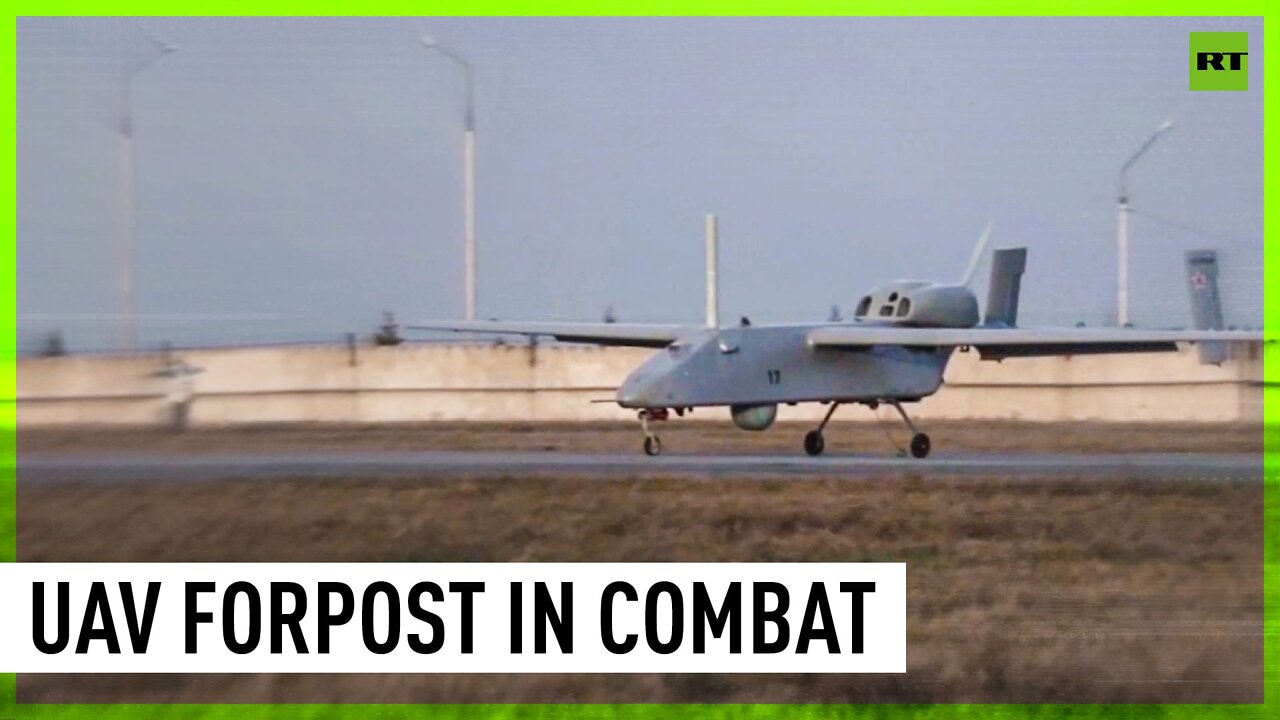 Russian UAV in action
